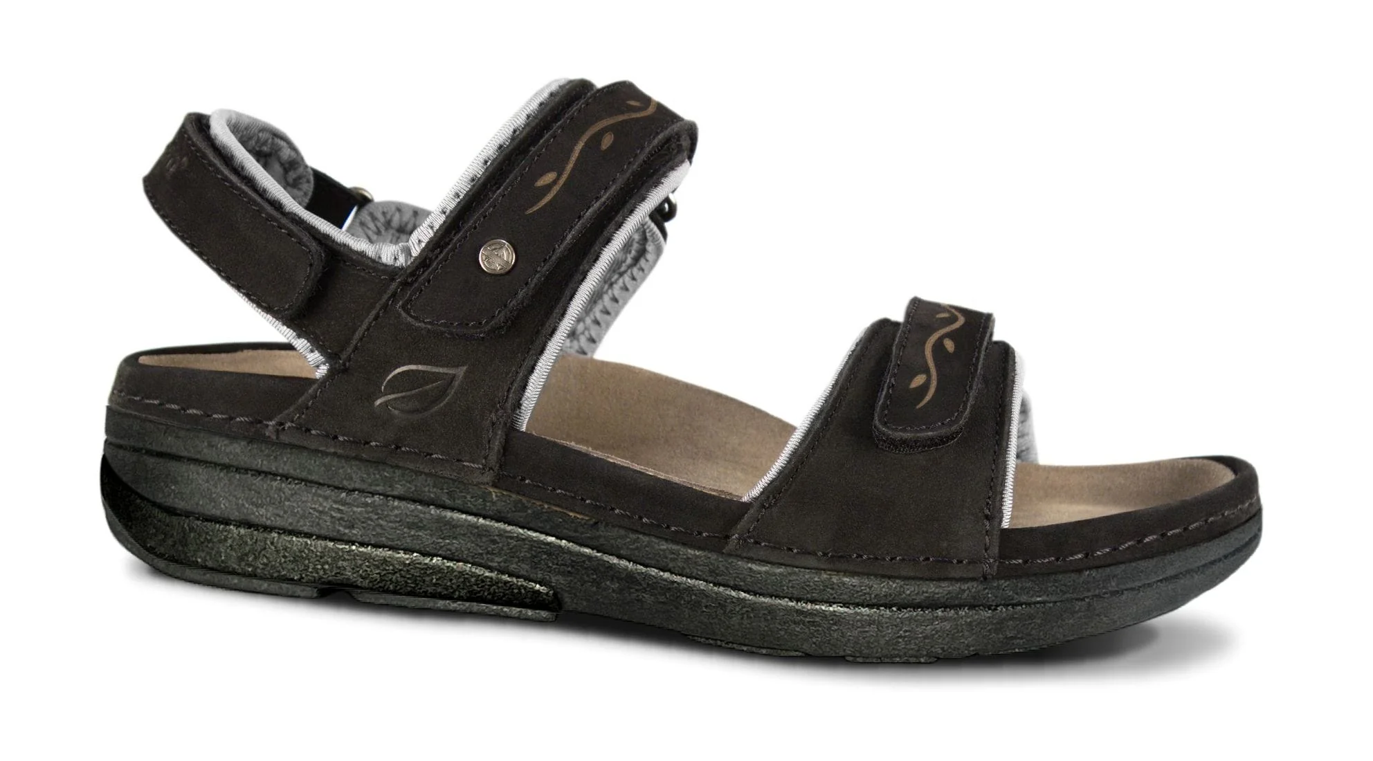 Cambrian Women's Kona 4 Walking Sandals- Black