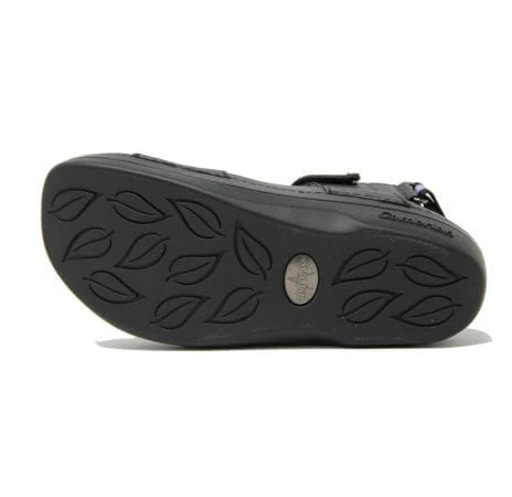 Cambrian Women's Marina 4 Walking Sandals- Black/ Lilac - Image 3