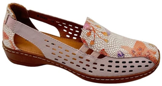 Cassini Women's Moana Slip On Loafers- Flesh/ Apricot