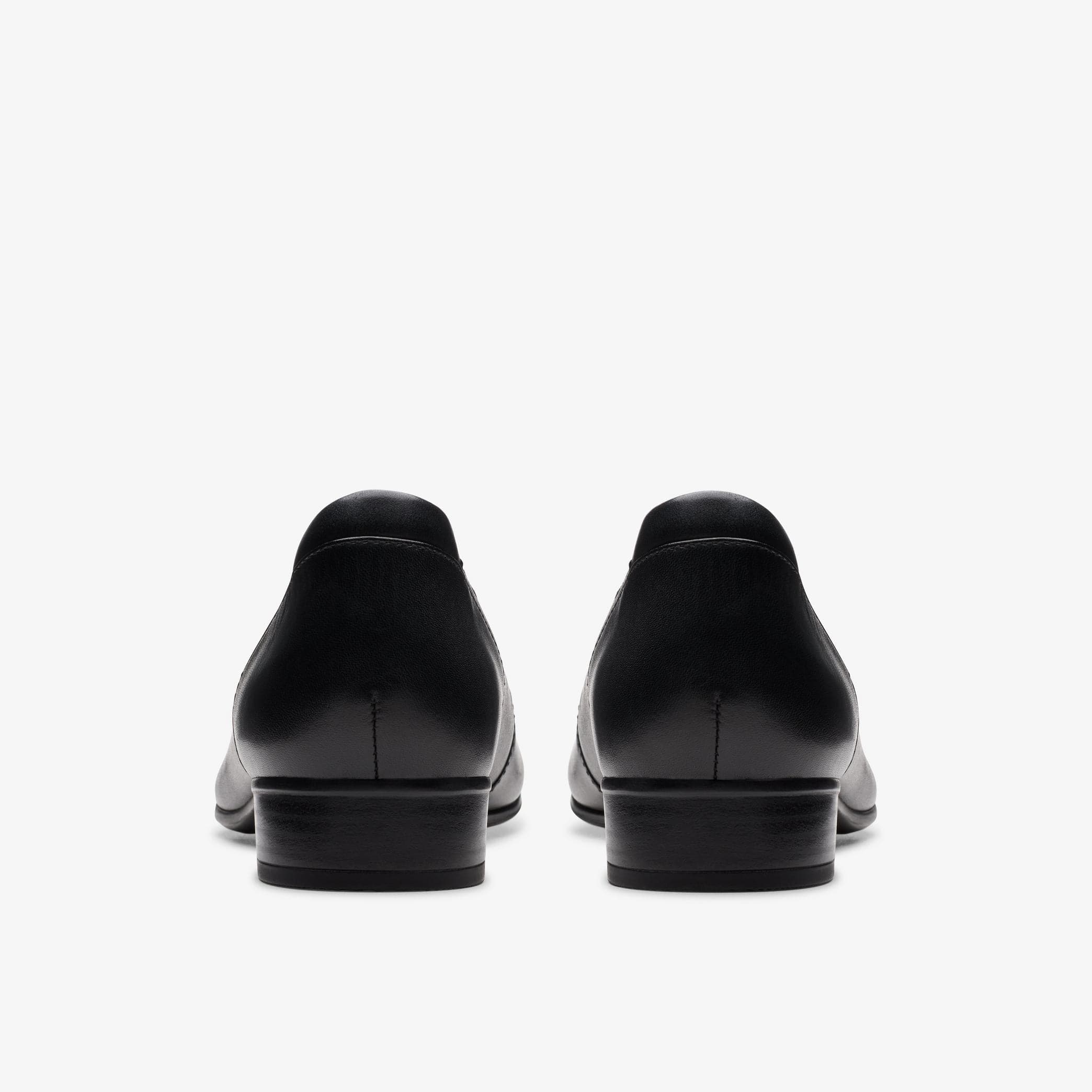 Clarks Women's Krystine May Flats- Black Leather - Image 5