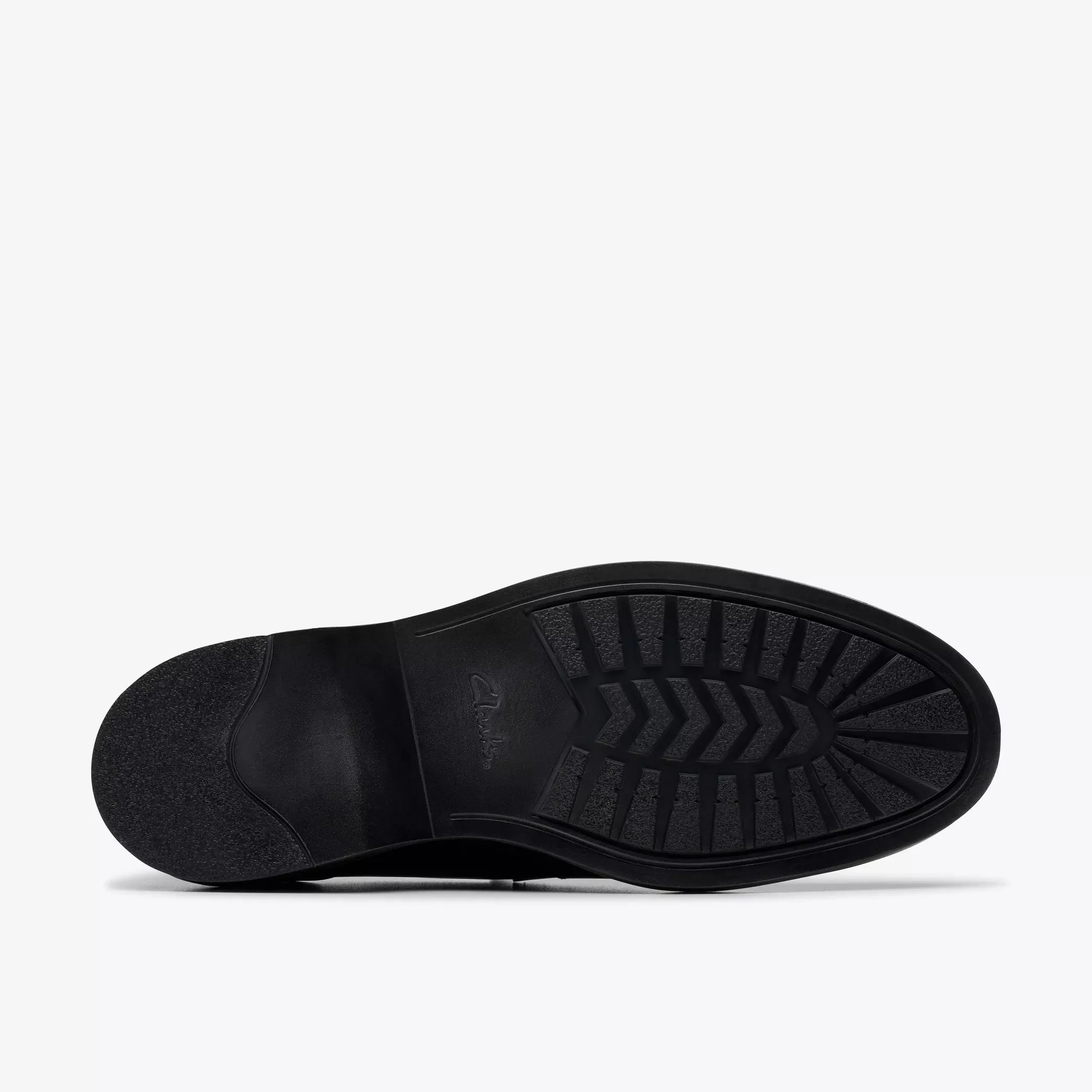 Clarks Men's Aldwin Step Dress Shoes- Black Leather - Image 6