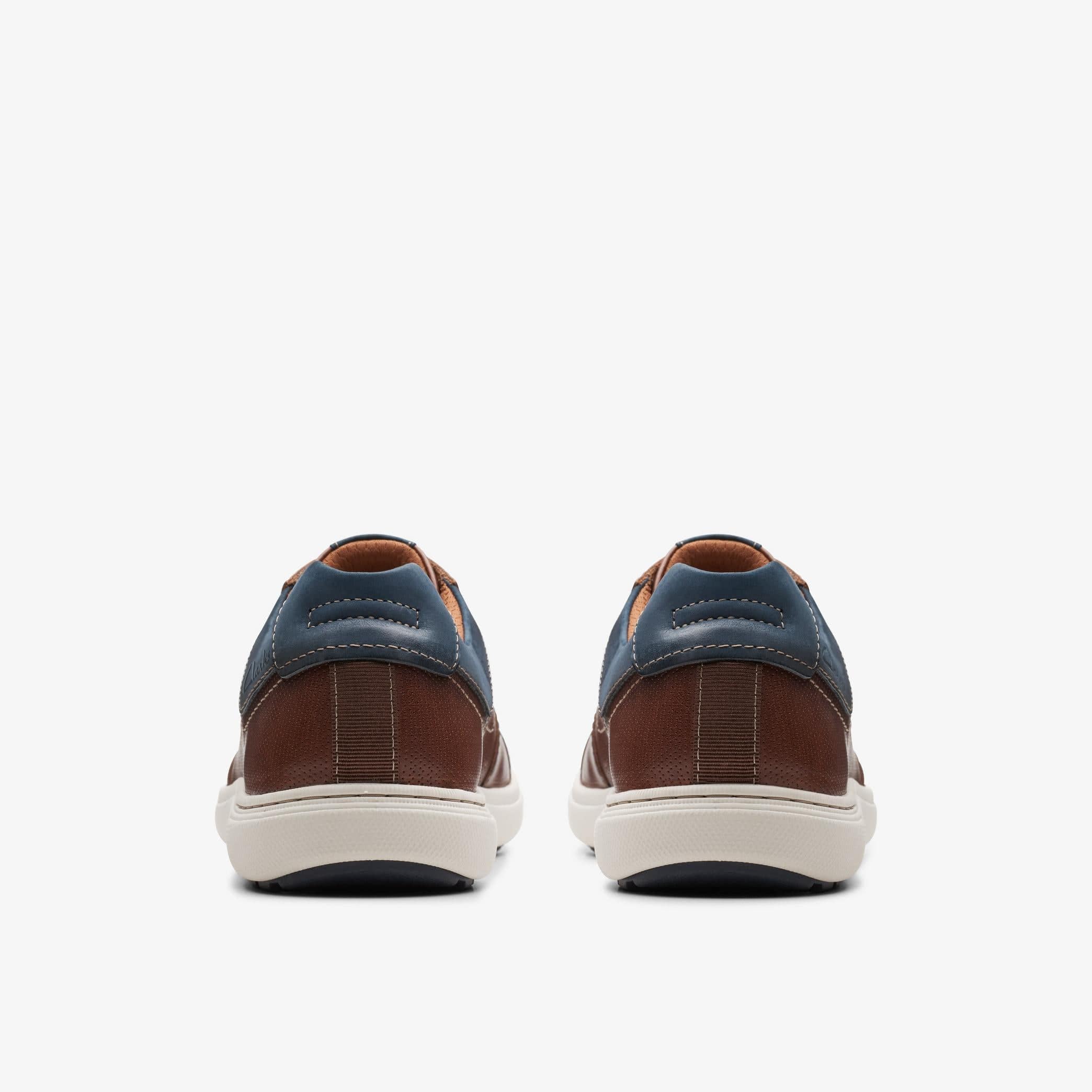 Clarks Men's Mapstone Lace- Mahogany Leather - Image 8