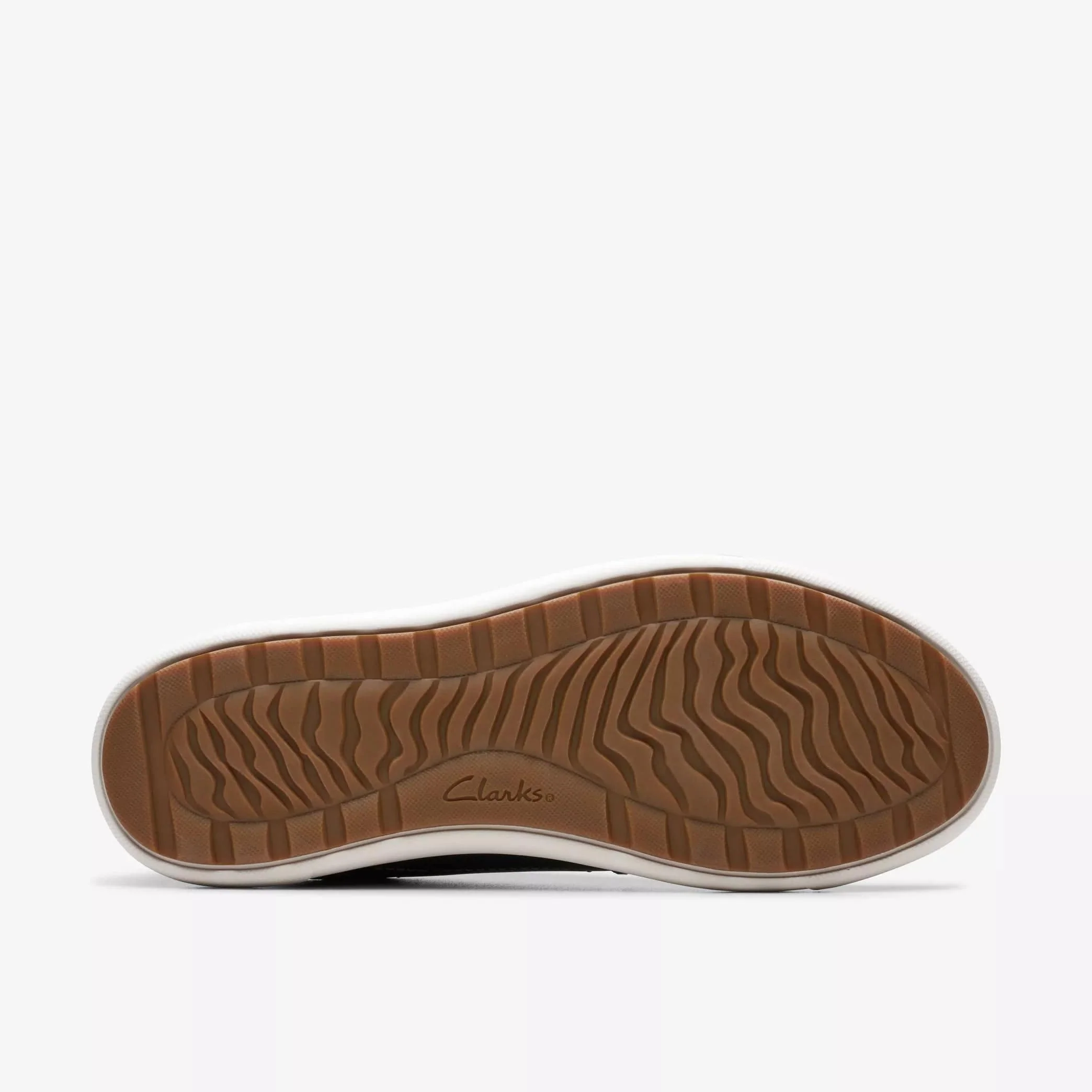 Clarks Men's Mapstone Lace- Navy Leather - Image 3