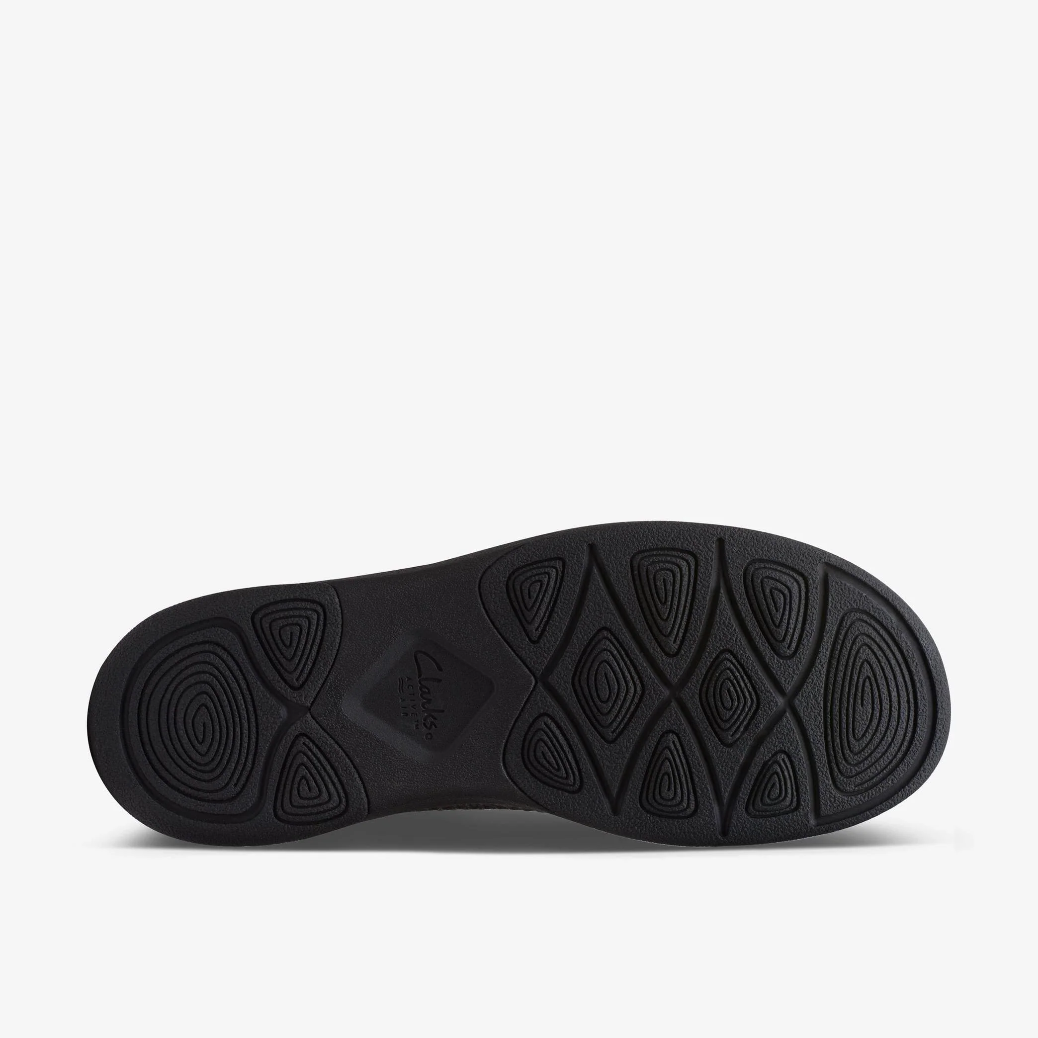 Clarks Men's Nature 5 Lo Lace Up Shoes- Black Leather - Image 4