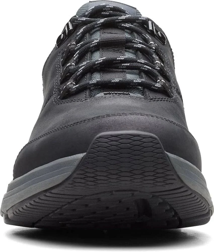 Clarks Men's Wave Tie 2.0 Loafers- Black Leather - Image 4