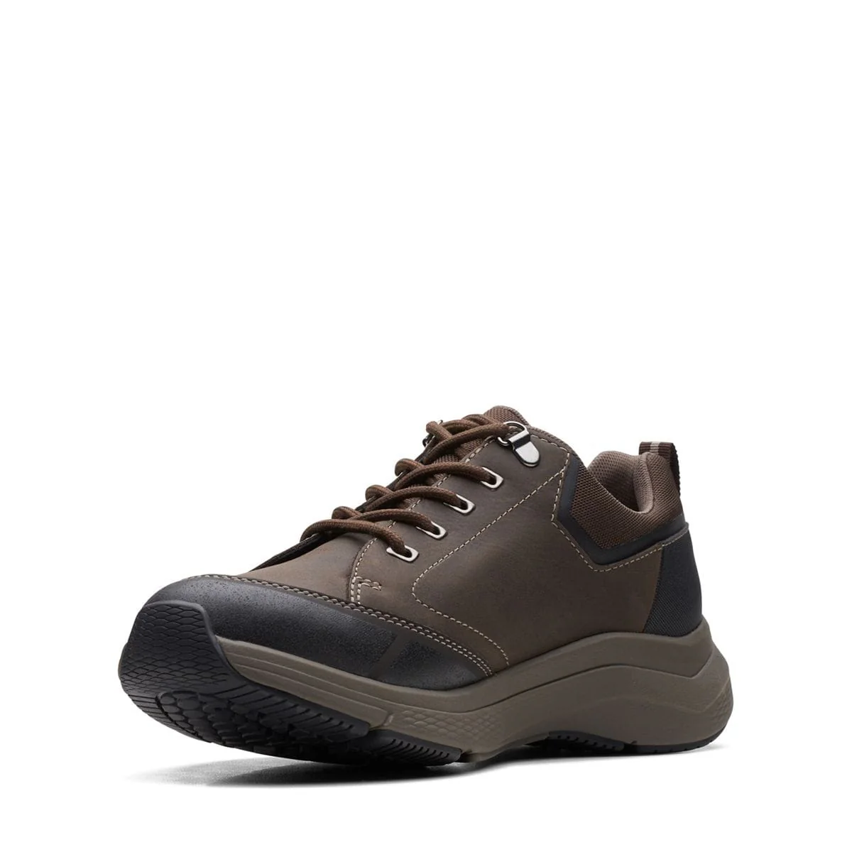 Clarks Men's Wave Vibe 2.0 Sneakers- Dark Brown - Image 3