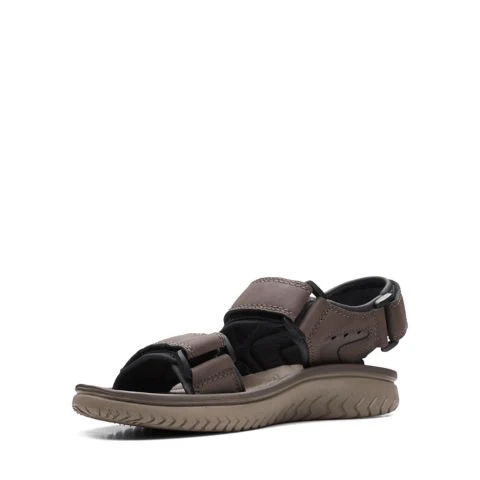 Clarks Men's Wesley Bay Sandals- Brown - Image 3