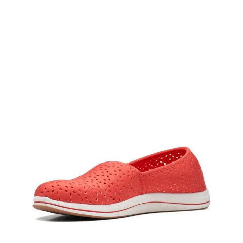 Clarks Women's Breeze Emily Slip Ons- Grenadine - Image 4