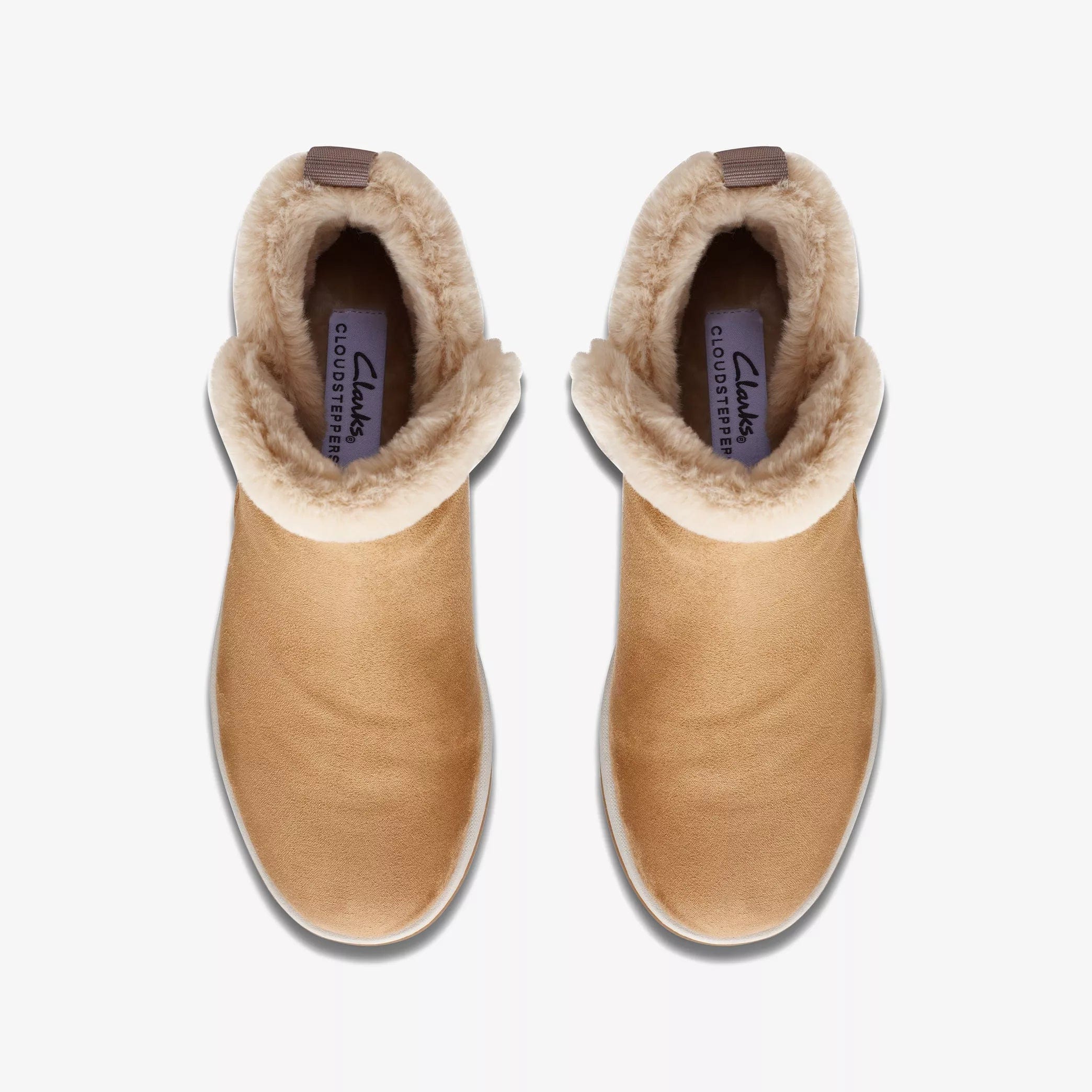 Clarks Women's Breeze Fur Boots- Tan - Image 2