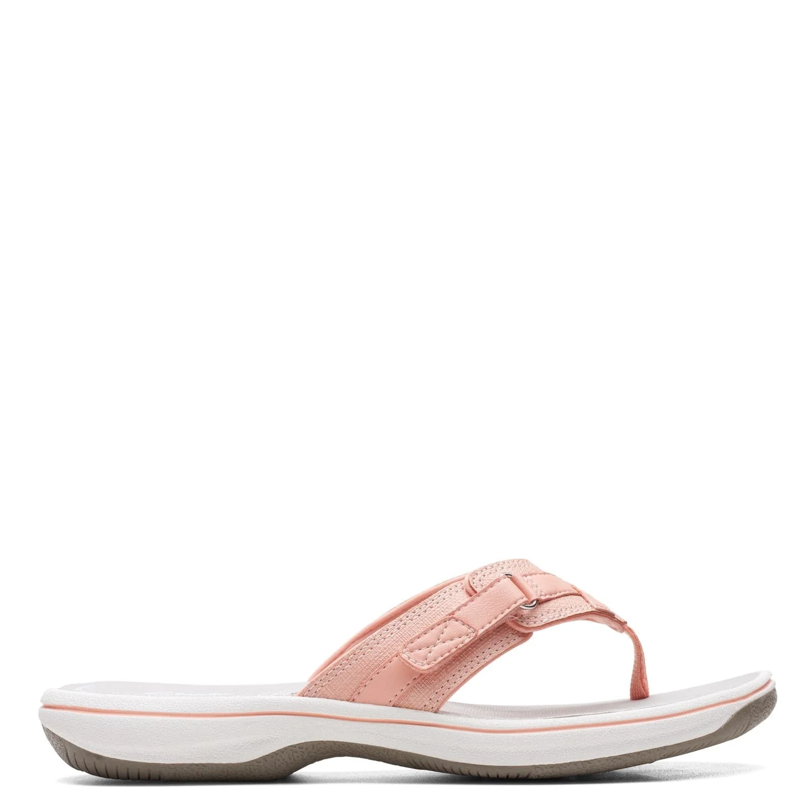 Clarks Women's Breeze Sea Flips- Peach