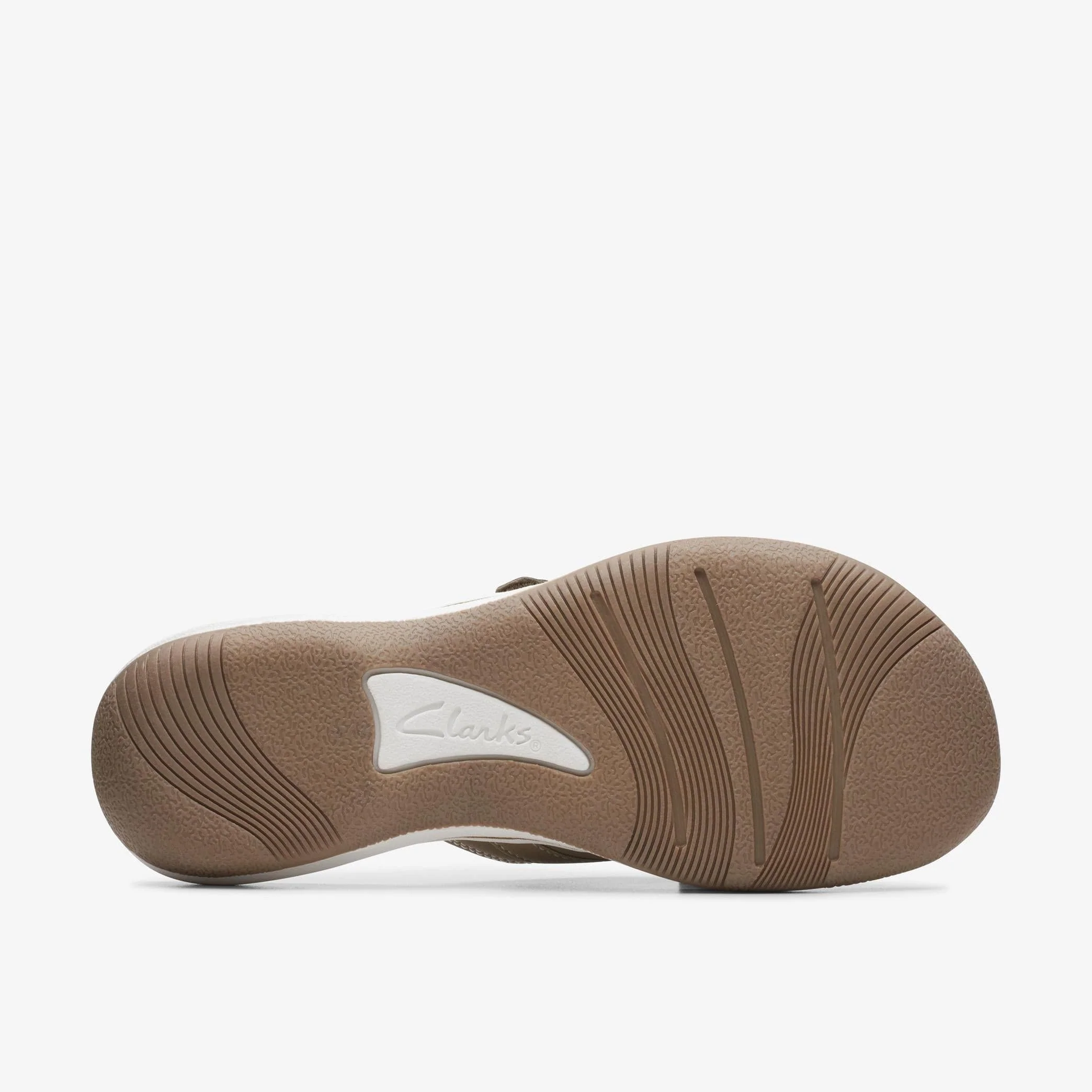 Clarks Women's Breeze Sea Flips- Light Taupe - Image 3