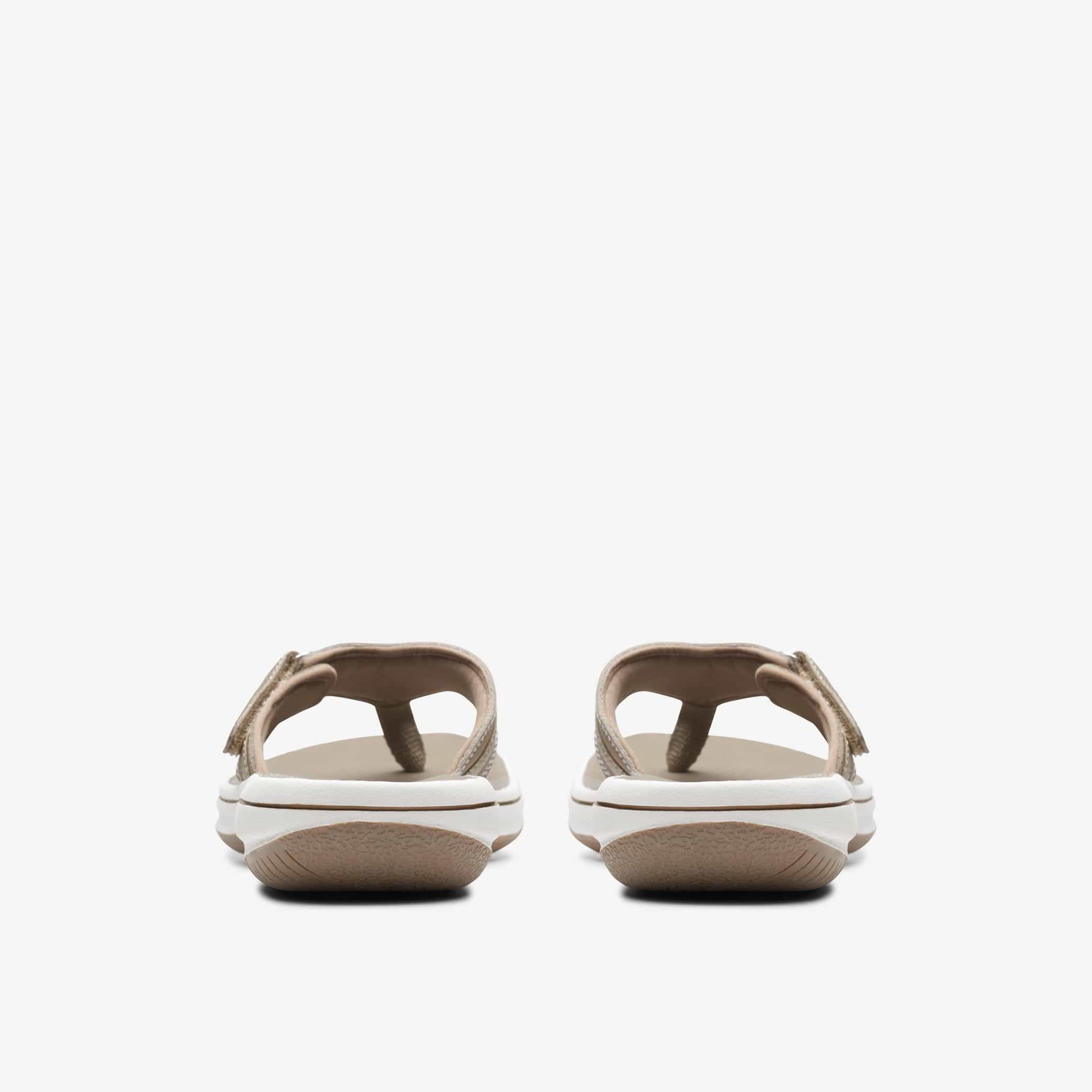 Clarks Women's Breeze Sea Flips- Light Taupe - Image 5