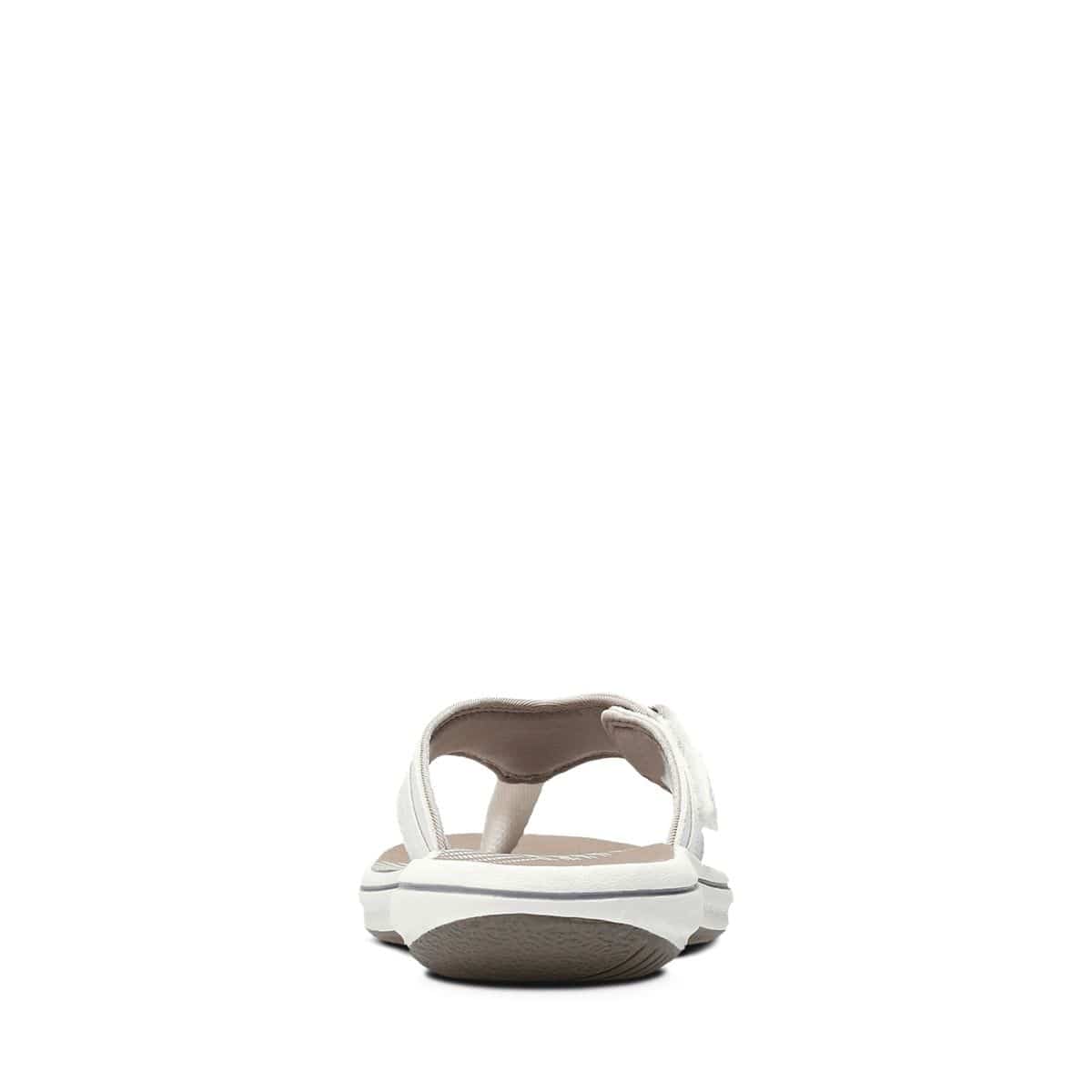 Clarks Women's Breeze Sea Flips- White - Image 7
