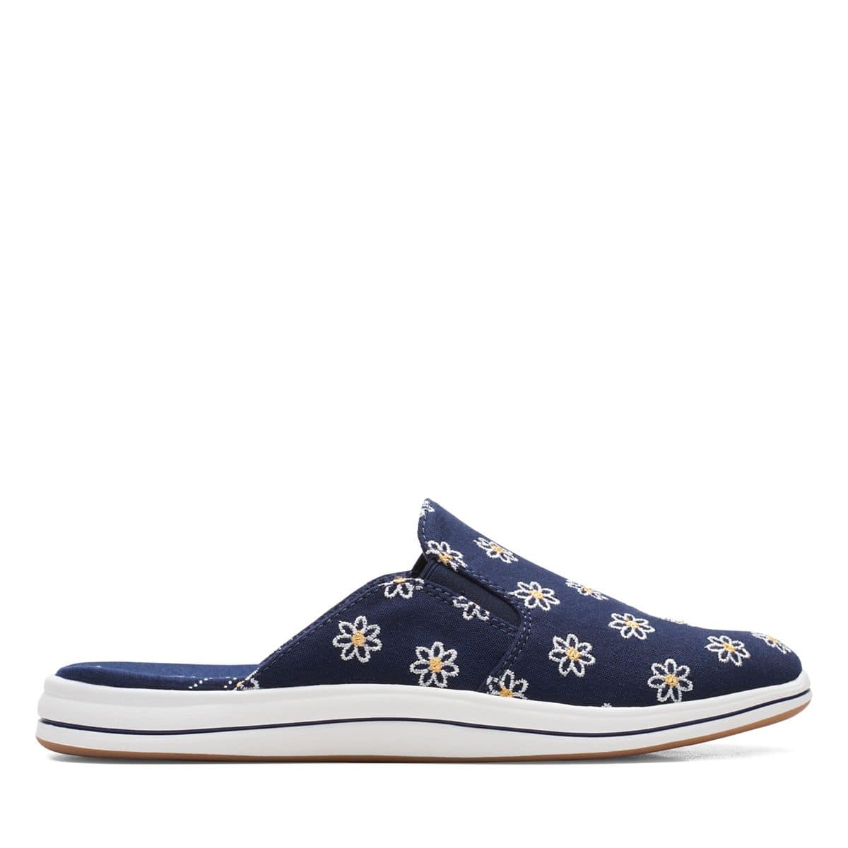 Clarks Women's Breeze Shore Shoes- Navy Floral