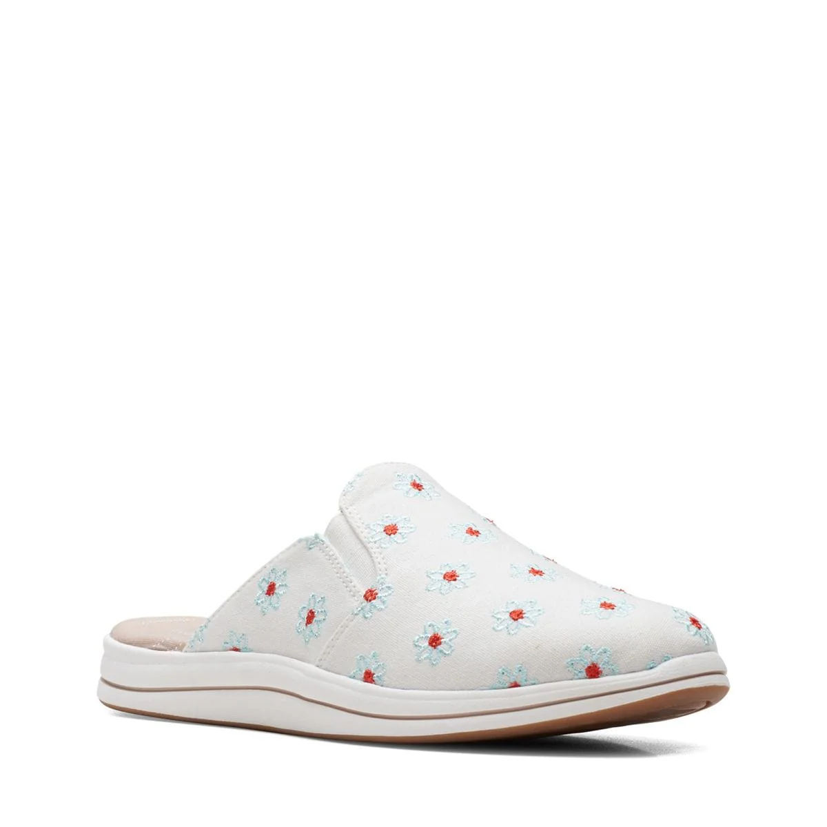 Clarks Women's Breeze Shore Shoes- Natural Canvas - Image 2