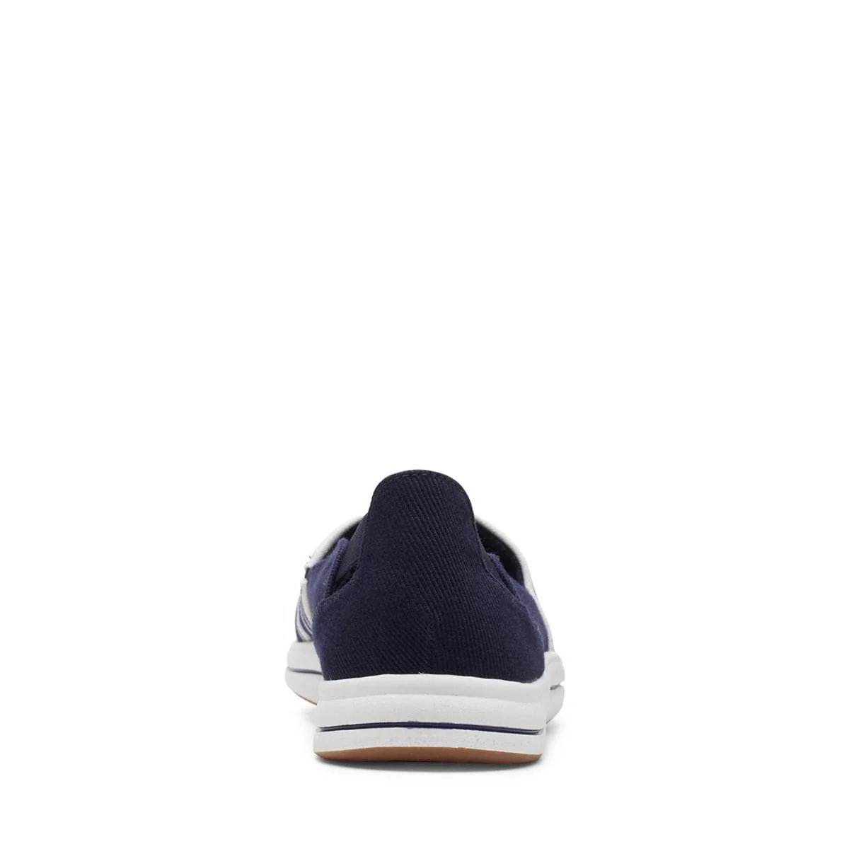 Clarks Women's Breeze Step Slip Ons- Navy/ White - Image 6