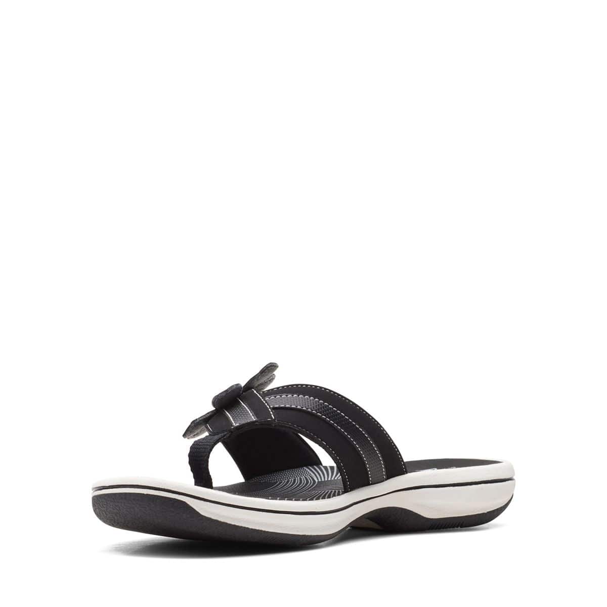 Clarks Women's Brinkley Flora Flips- Black - Image 2