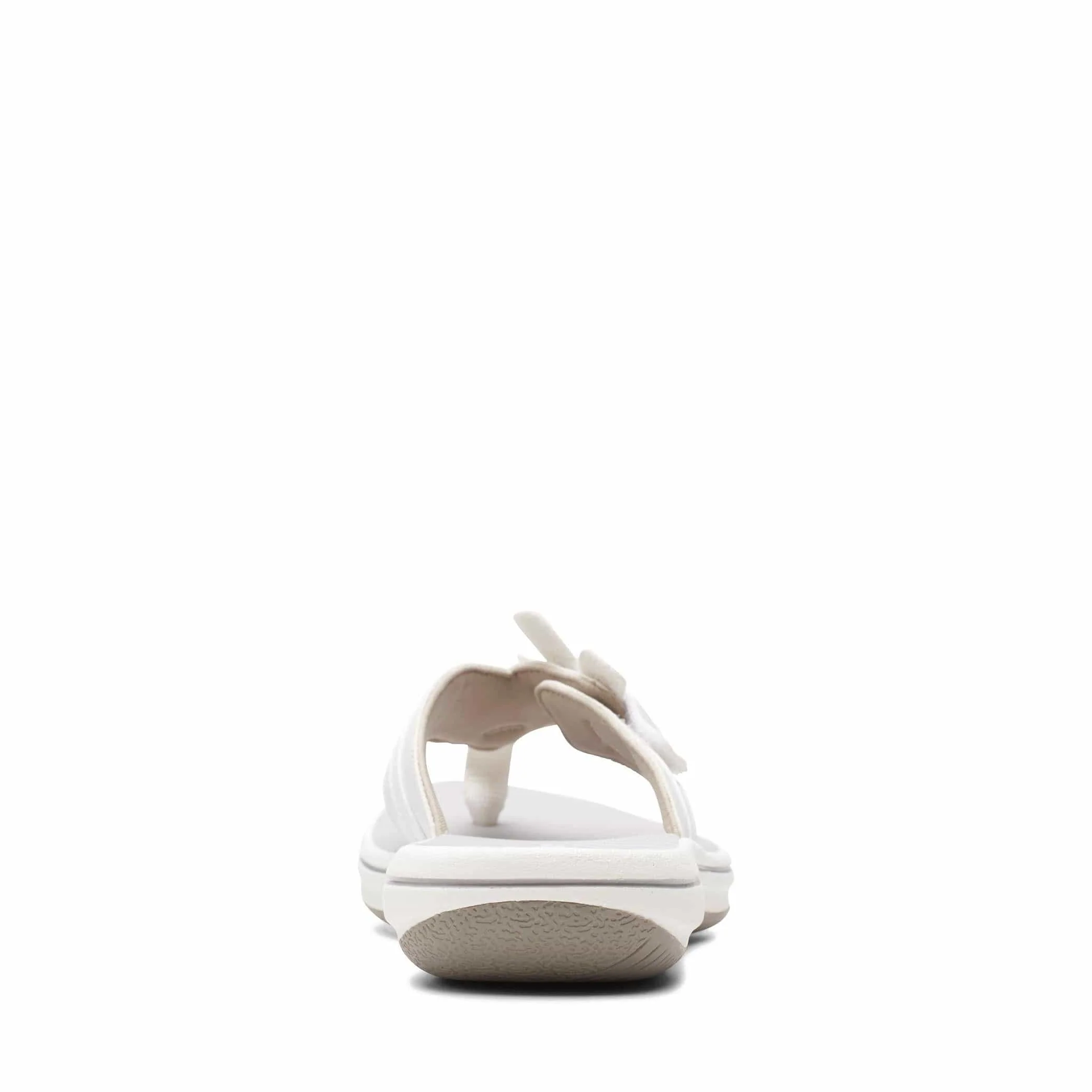 Clarks Women's Brinkley Flora Flips- White - Image 6
