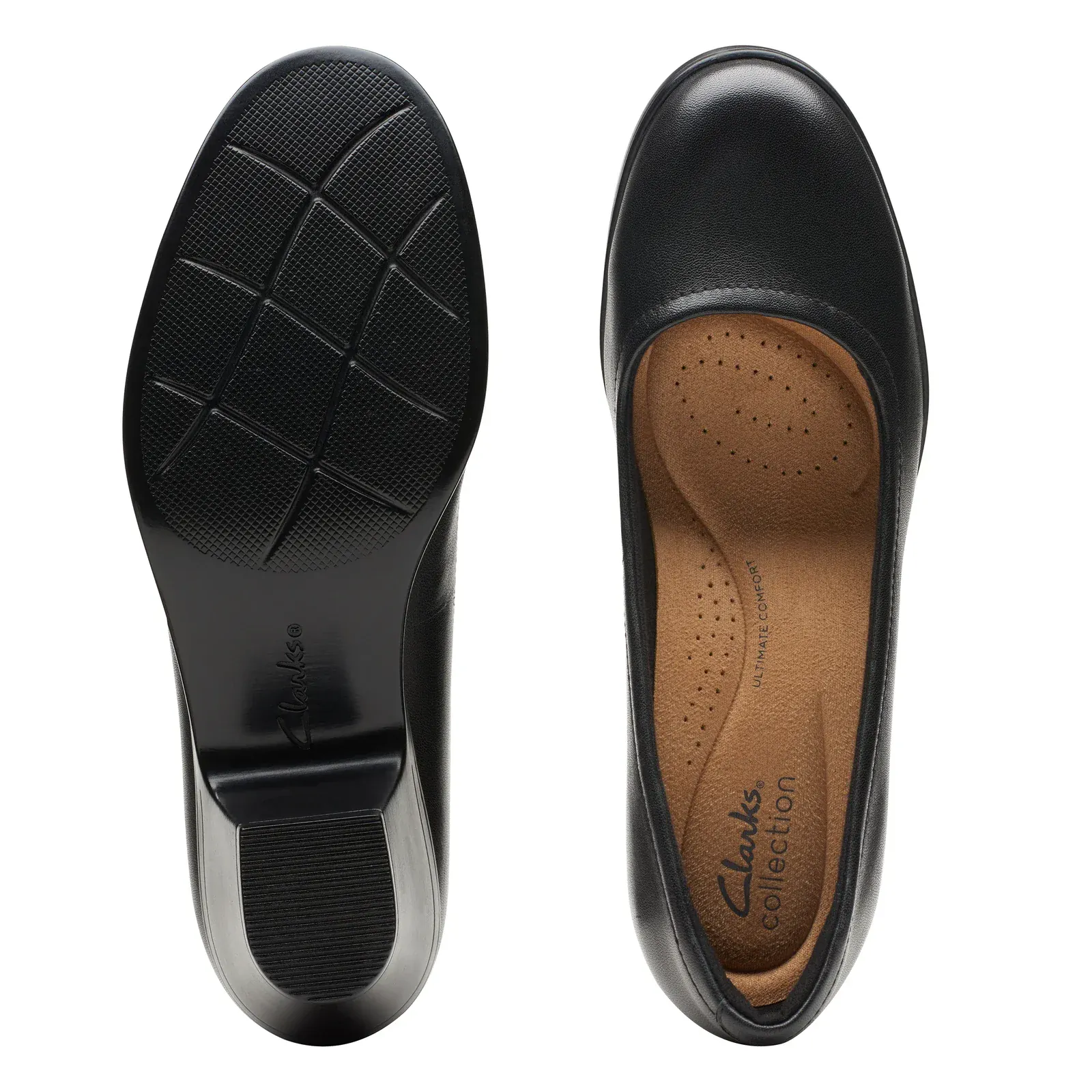 Clarks Women's Emily 2 Ruby Pumps- Black - Image 7