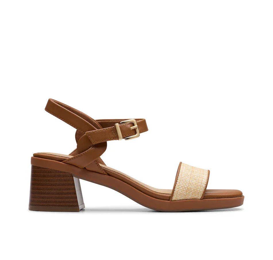 Clarks Women's Jaylan Ray Heels- Natural Interest