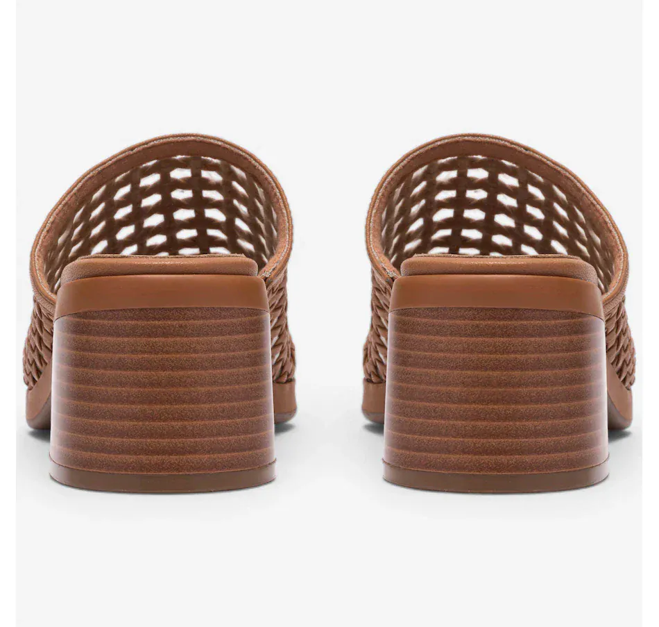 Clarks Women's Jaylan Slide Heels- Tan Leather - Image 5