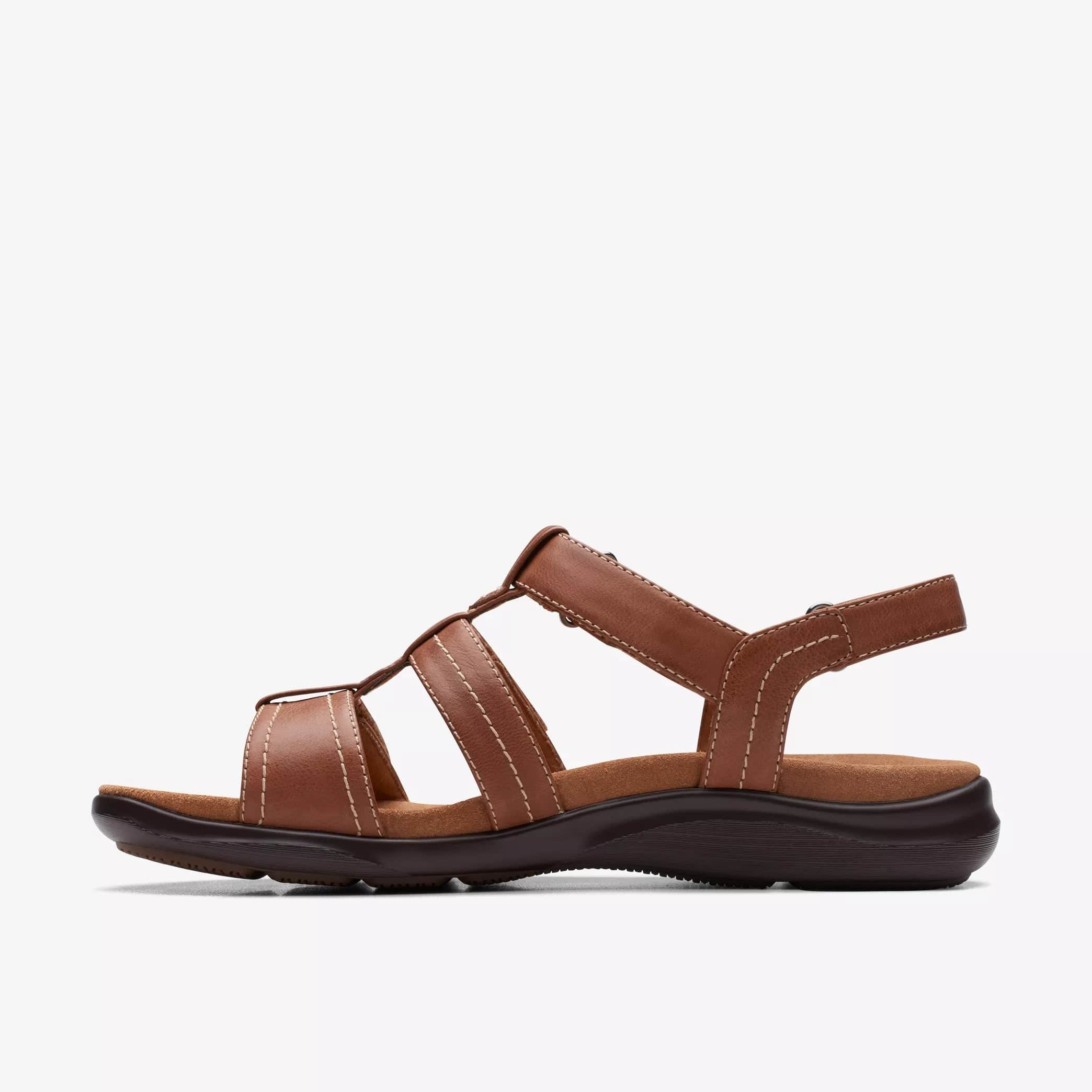 Clarks Women's Kitly Step Sandals- Tan - Image 2