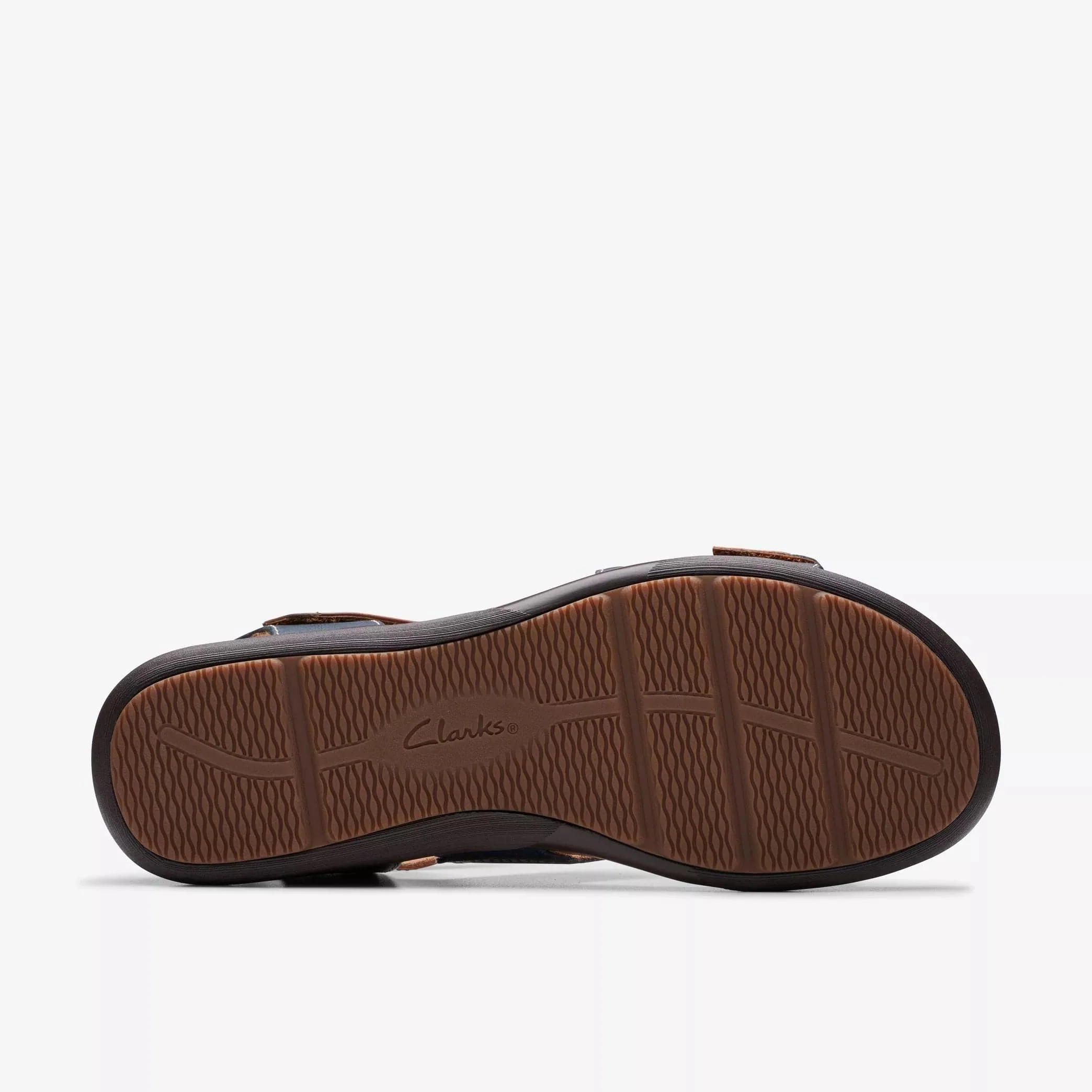 Clarks Women's Kitly Way Sandals- Navy Leather - Image 3