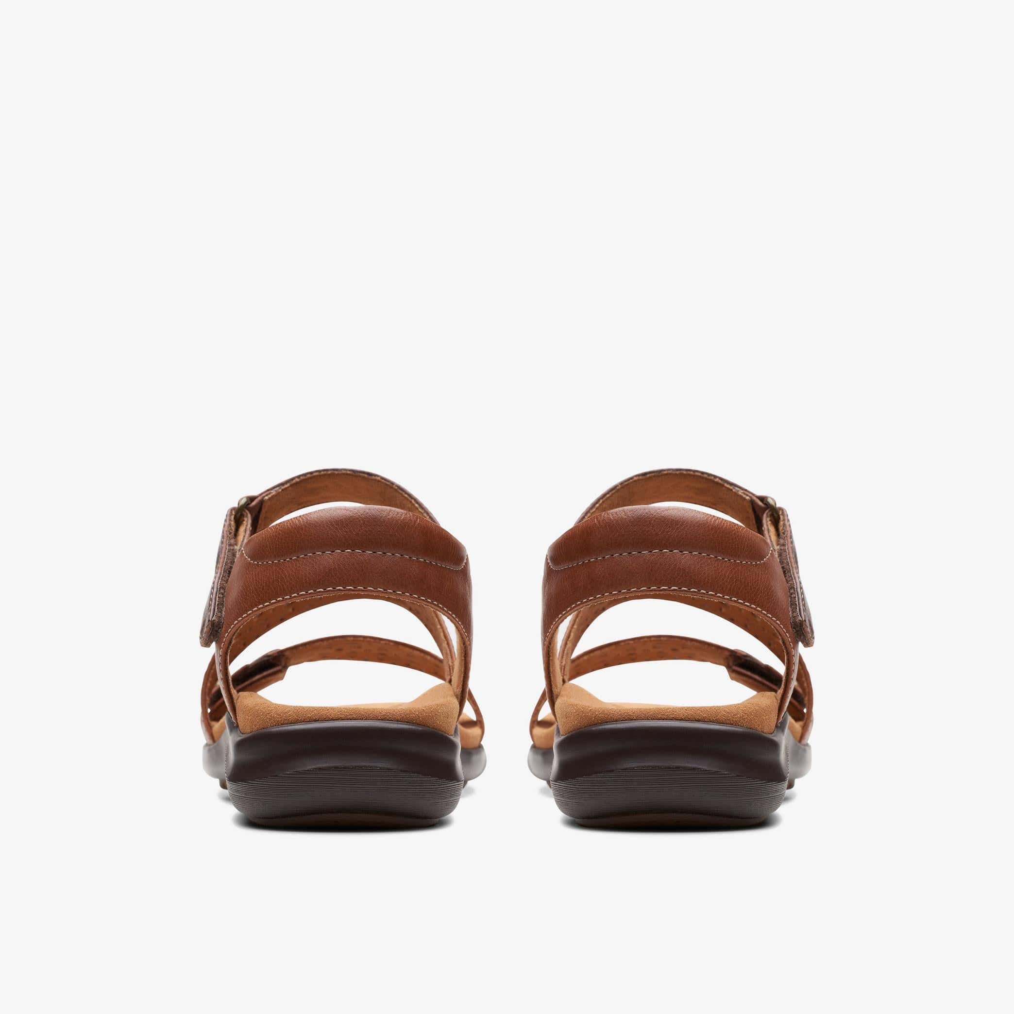 Clarks Women's Kitly Way Sandals- Tan Leather - Image 5
