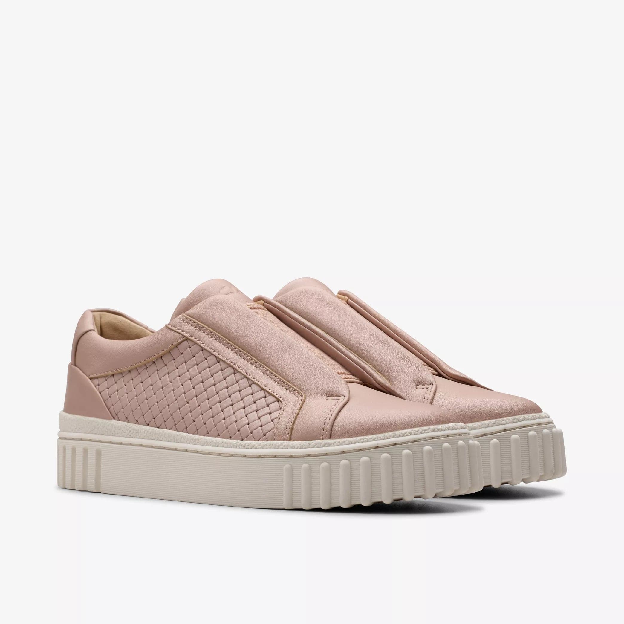 Clarks Women's Mayhill Bay Shoes- Light Pink - Image 4