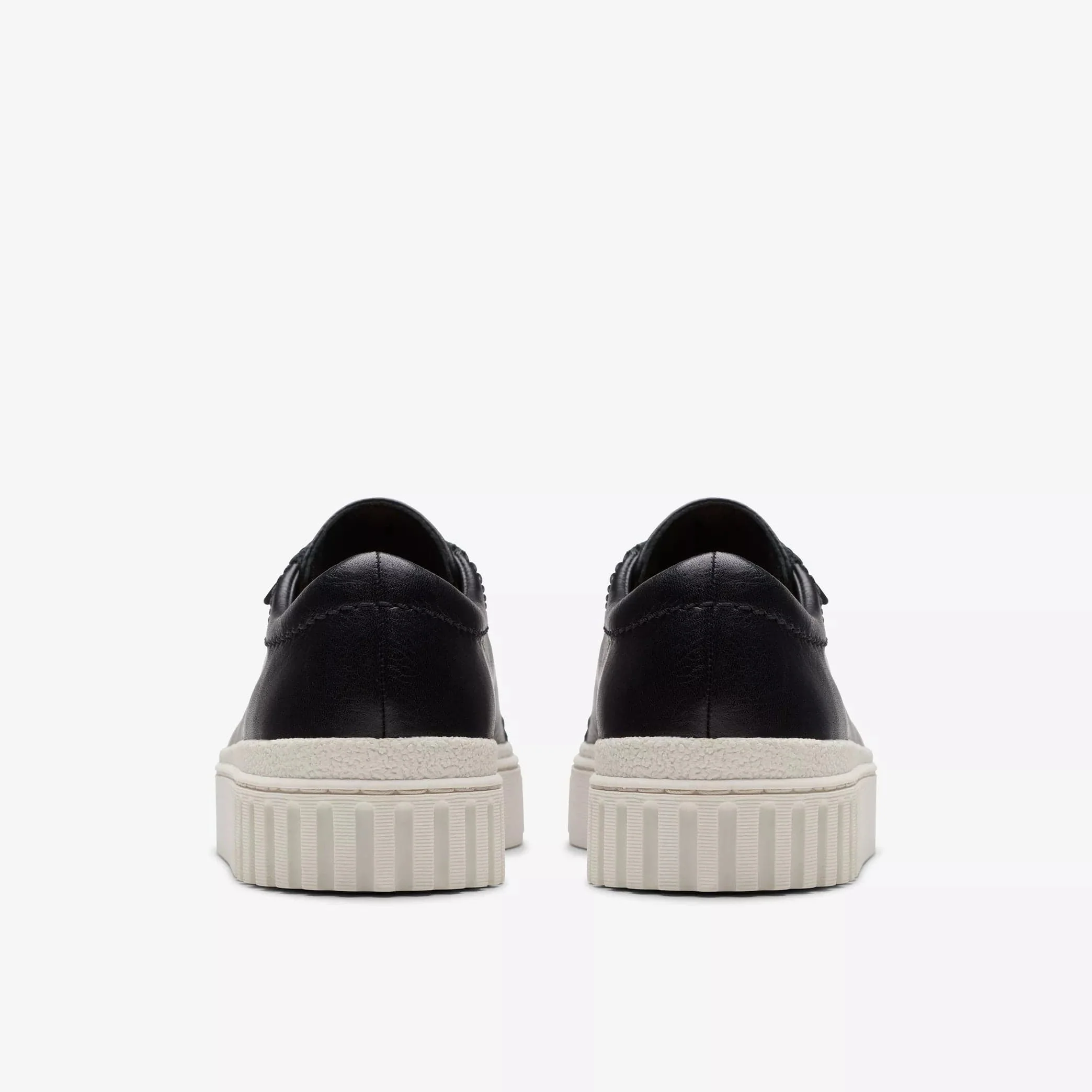 Clarks Women's Mayhill Walk Shoes- Black Leather - Image 6