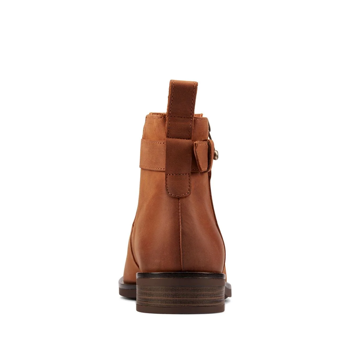 Clarks Women's Memi Lo Ankle Boots- Dark Tan Leather - Image 7