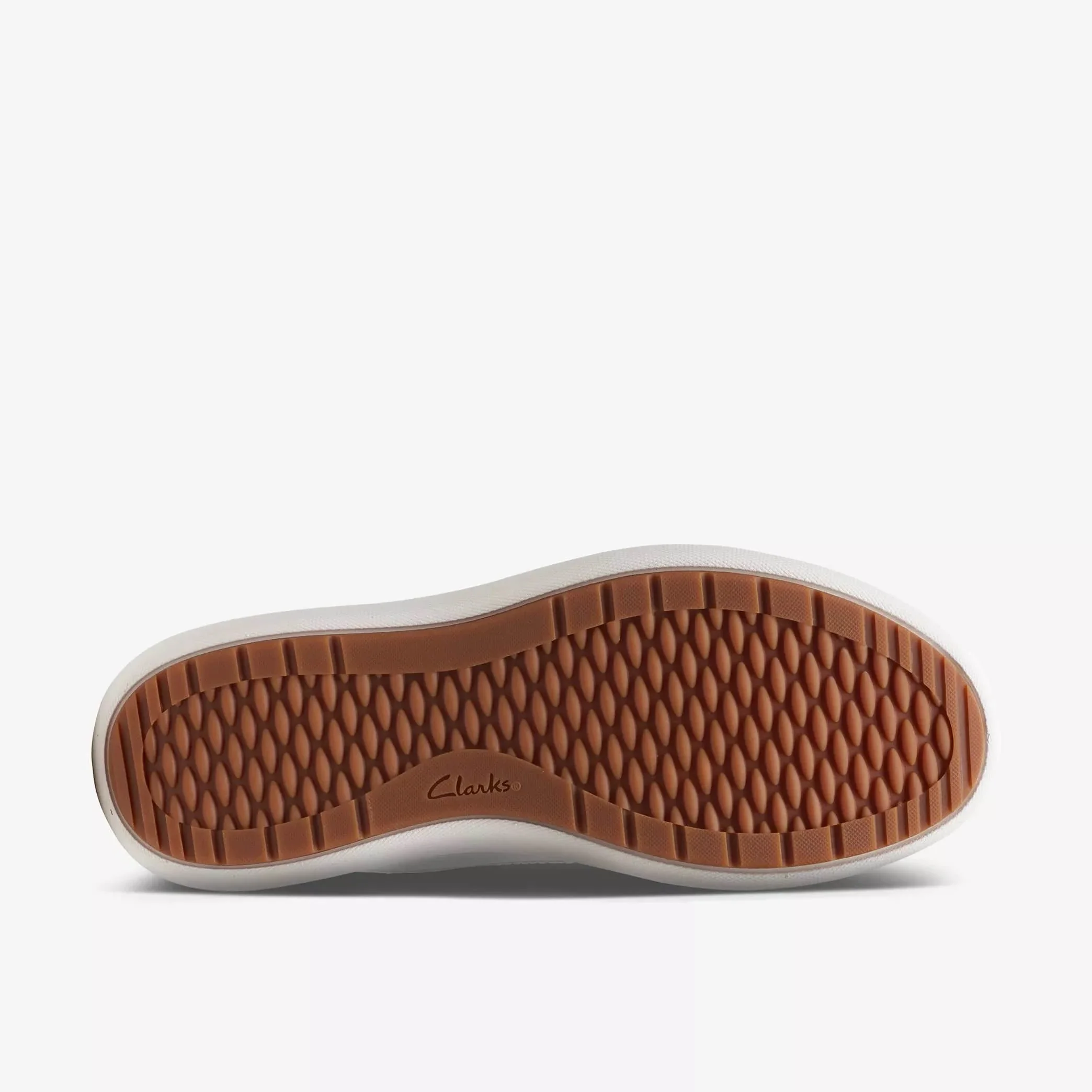Clarks Women's Nalle Lace Sneakers- White Leather - Image 6