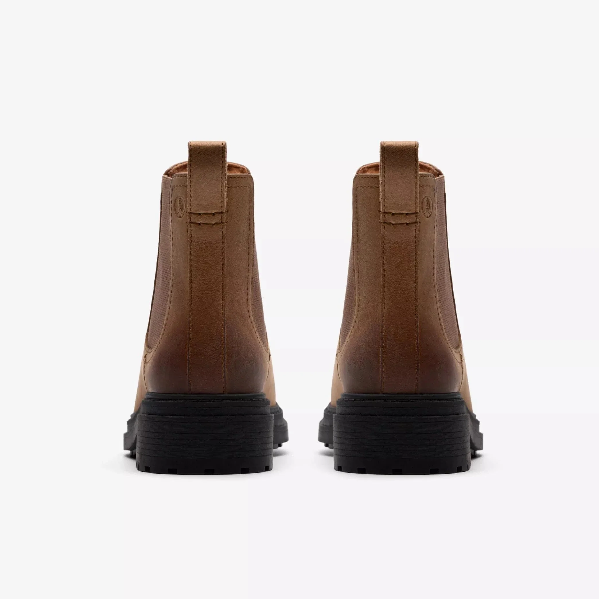 Clarks Women's Orinoco3 Lane Chelsea Boots- Walnut Leather - Image 5