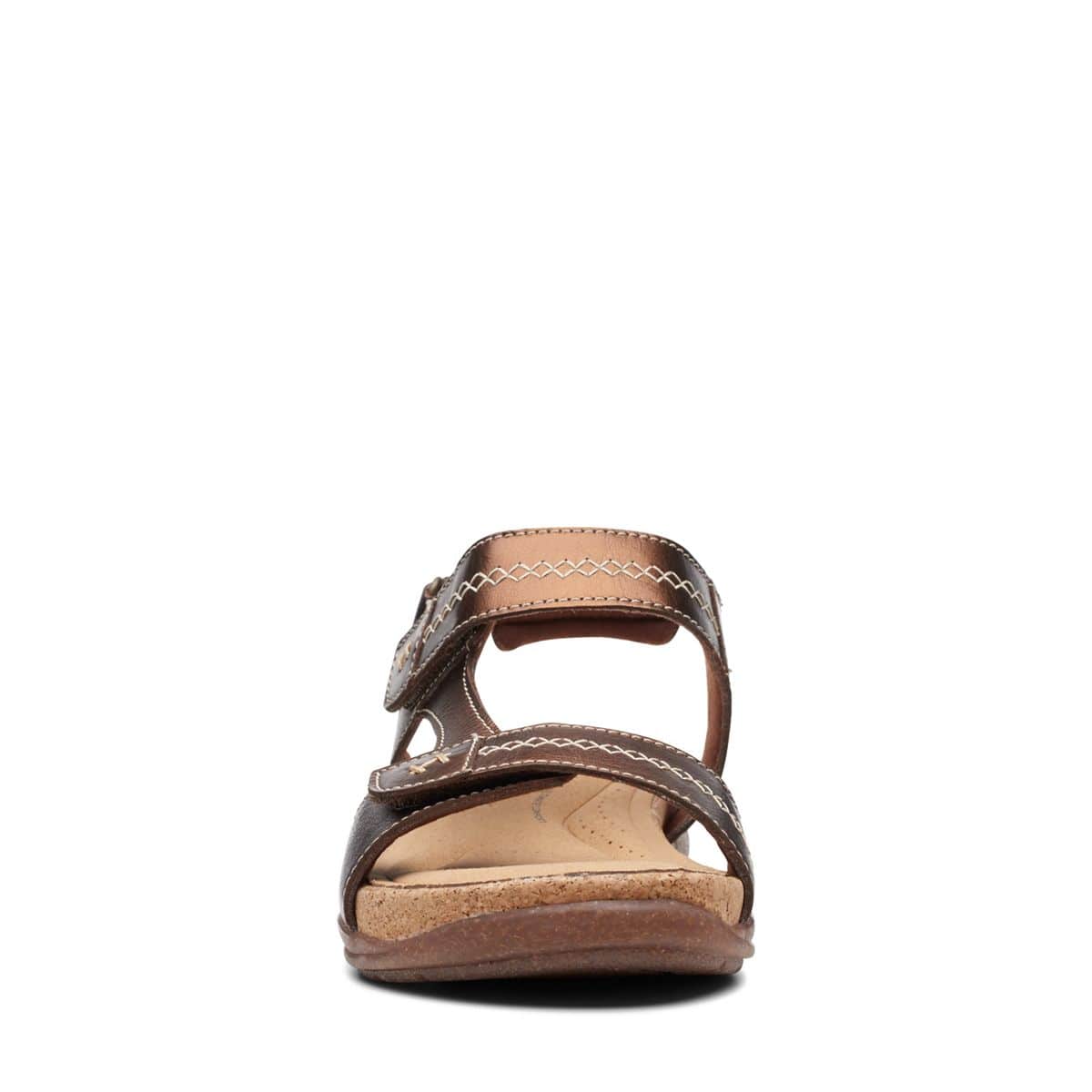 Clarks Women's Roseville Mae Sandals- Metallic - Image 5