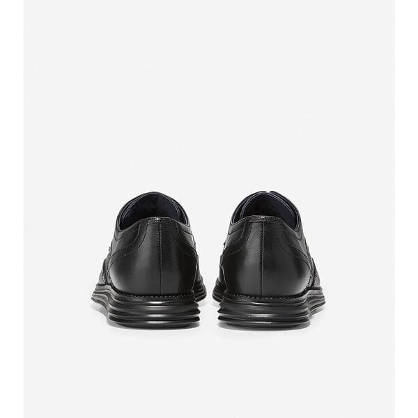 Cole Haan Men's Original Grand Wingtip Oxfords- Black - Image 4