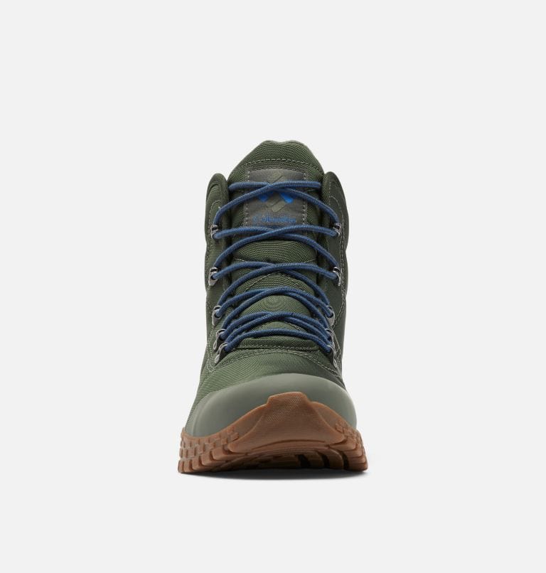 Columbia Men's Fairbanks Omni-Heat Boots- Gravel/ Dark Moss - Image 5