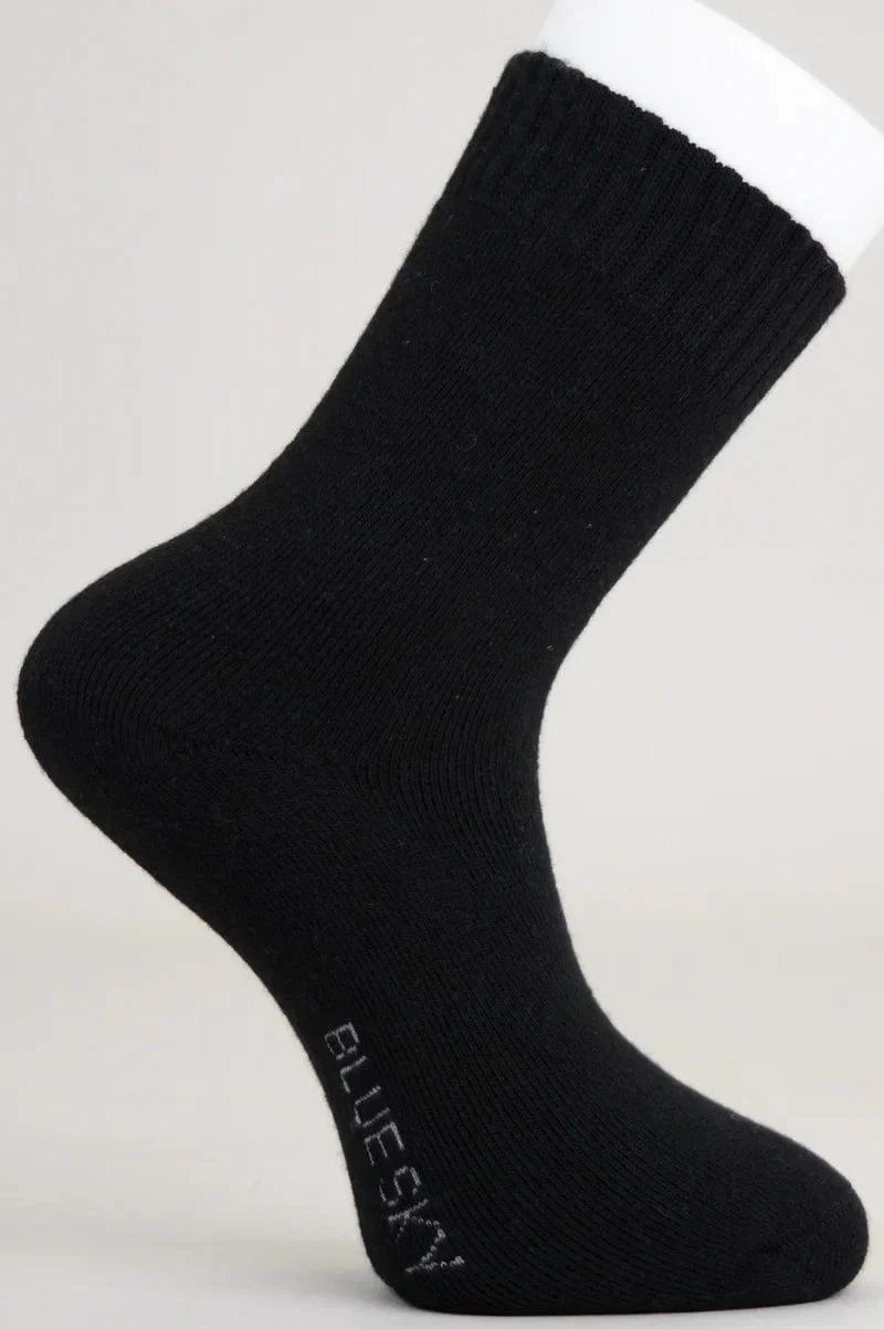 Blue Sky Men's Merino Wool Socks- (1 pair) - Image 3