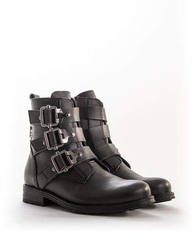 Bulle Women's Olibem Buckle Boots- Grey - Image 2