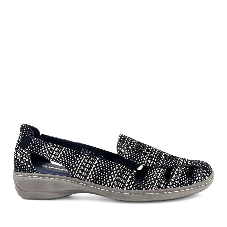 Cassini Women's Might Slip On Loafers- Navy Squaw