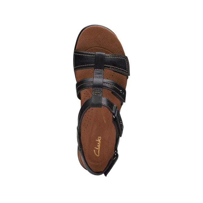 Clarks Women's Kitly Step Sandals- Black - Image 4