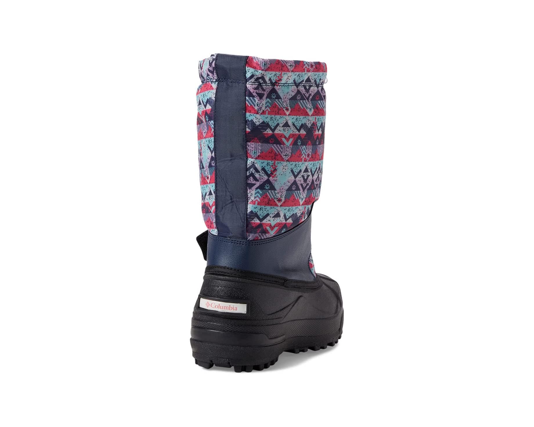 Columbia Kids Powderbug Forty Winter Boots- Nocturnal/ Blush Pink - Image 4