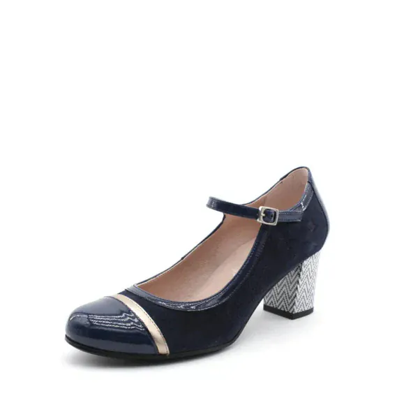 Dorking Women's Rodin Pumps- Negro/Antracita - Image 2