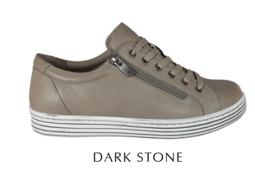Dragonfly Women's Unity Sneakers- Dark Stone