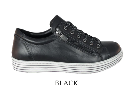 Dragonfly Women's Unity Sneakers- Black