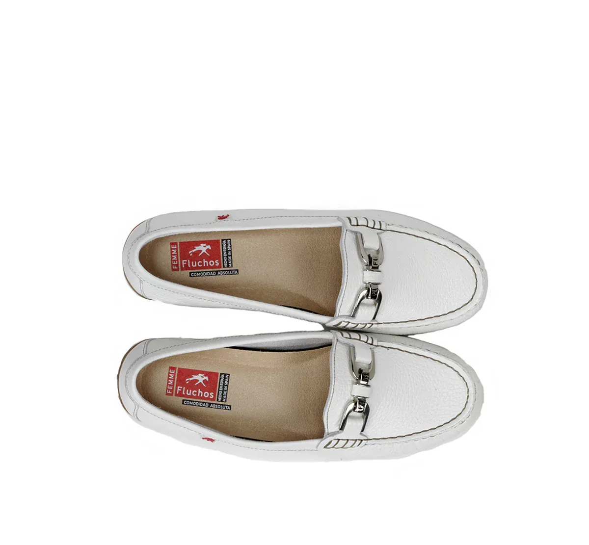 Fluchos Women's Bruni Loafers- Floter Blanco - Image 4