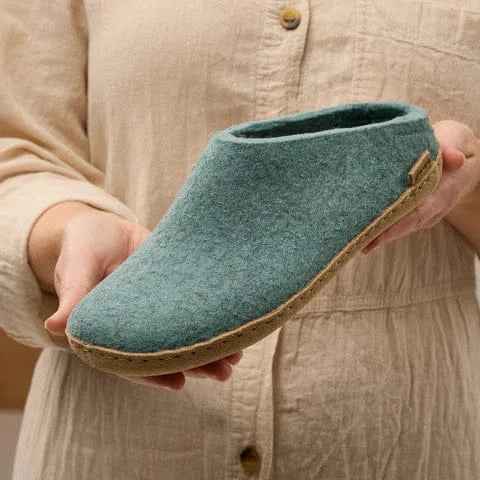 Glerups Open Heel Slippers- North Sea - Image 5
