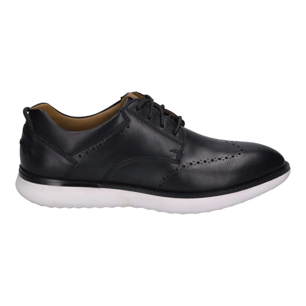 Josef Seibel Men's Finley 02 Dress Shoes- Black