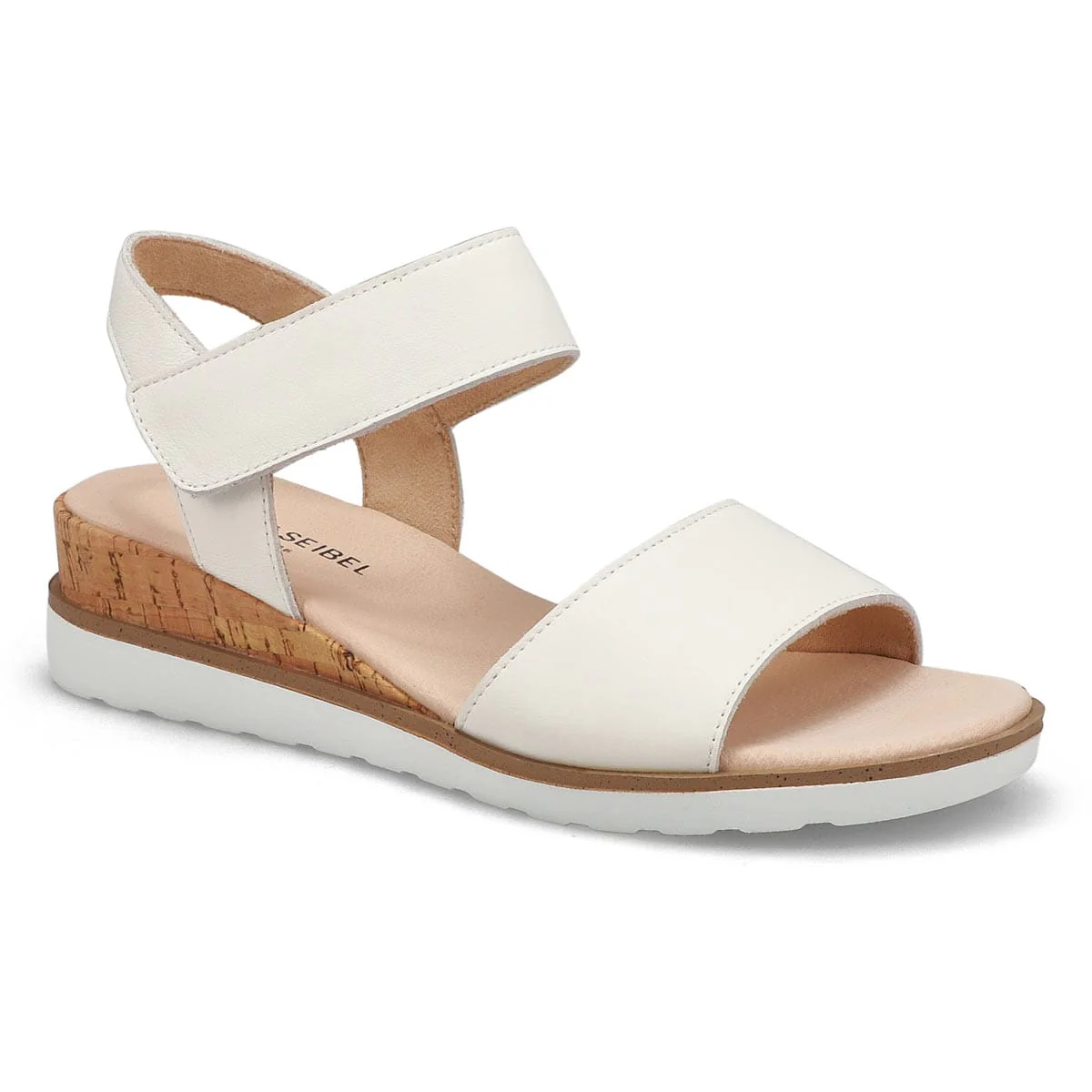 Josef Seibel Women's Wyatt 01 Sandals- White Leather - Image 2
