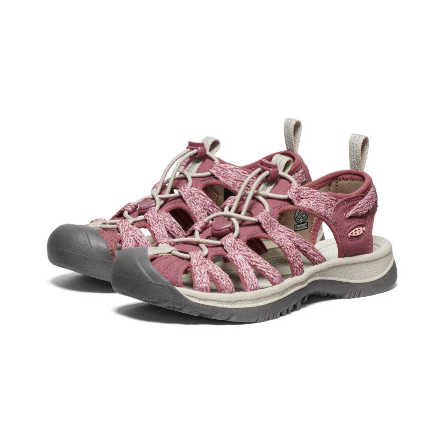 Keen Women's Whisper Sandals- Rose Brown/ Peach Parfait - Image 3