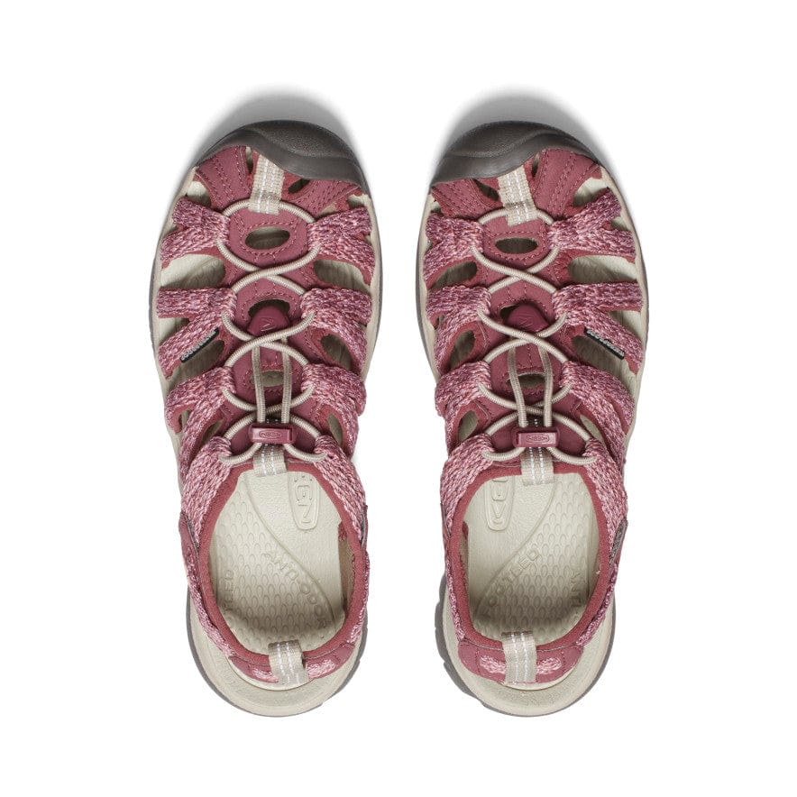 Keen Women's Whisper Sandals- Rose Brown/ Peach Parfait - Image 4